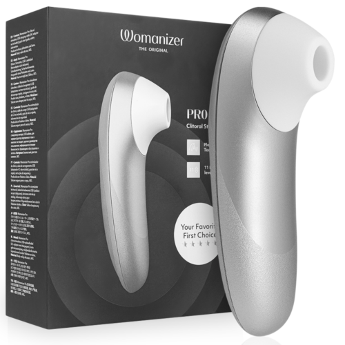 Stimulator Womanizer Pro Vibrant med lufttrykksteknologi