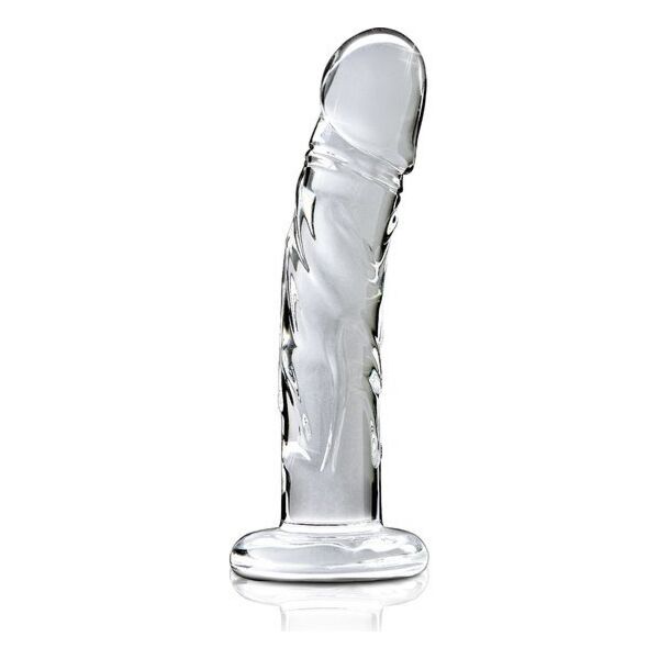 Glassmassasje ICICLES N. 62 med G-punkt stimulerende design
