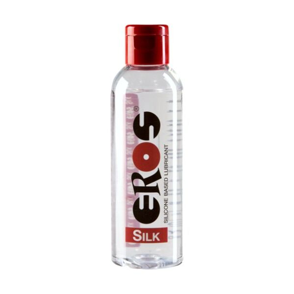 Glidemiddel Eros Silk Silicone 100 ml - Langvarig og fuktighetsgivende
