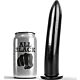 Dildo ALL BLACK 20 CM med spiss topp
