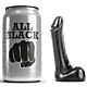 Dildo ALL BLACK 9 CM - Kompakt og elegant design