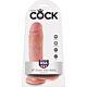 Dildo KING COCK 8 med sugekopp og realistisk følelse
