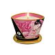 Massasjelys SHUNGA MINI CARESS med aroma av roser