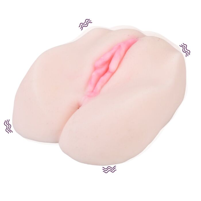 Masturbator Loving Joy Kylie med vibrasjon og to innganger Masturbator Loving Joy Kylie med vibrasjon og to innganger