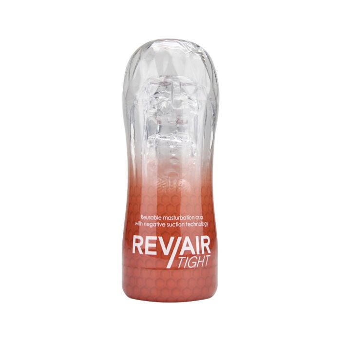 Masturbator REV Rev-Air Tight Gjennomsiktig Masturbator REV Rev-Air Tight Gjennomsiktig