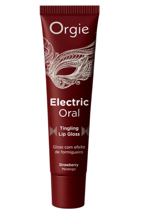 Leppeglans Orgie ELECTRIC ORAL - STRAWBERRY med stimulerende effekt Leppeglans Orgie ELECTRIC ORAL - STRAWBERRY med stimulerende effekt