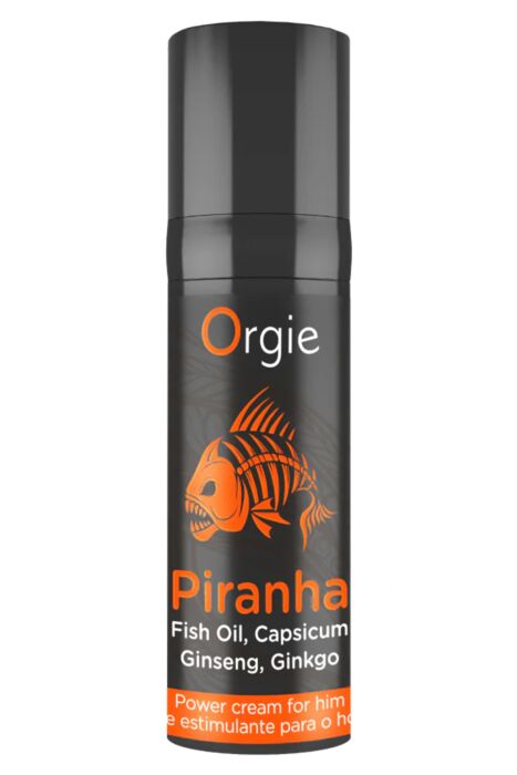 Krem Orgie Piranha - Rask og varmeeffekt Krem Orgie Piranha - Rask og varmeeffekt