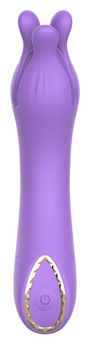 Massasjevibrator PARTY UP Kelly med fleksibelt blomsterhode