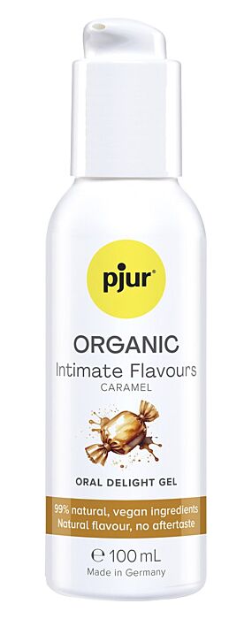 Smaksgel Pjur ORGANIC Intimate Flavours Caramel