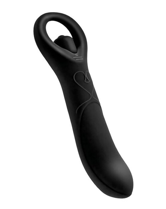 Vibrator Speeder med sikkerhetsring for anal bruk