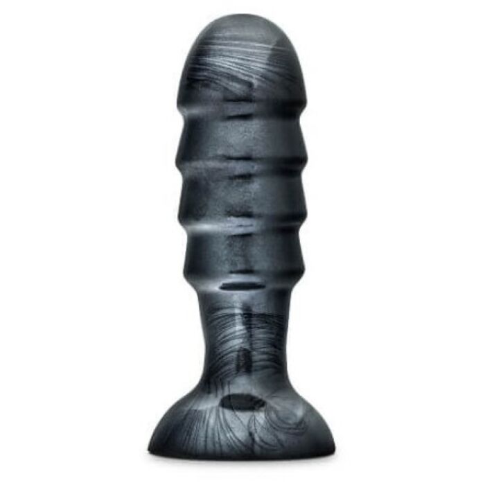 Blush Novelties Jet Bruiser stor rillet analplugg 7,5 tommer