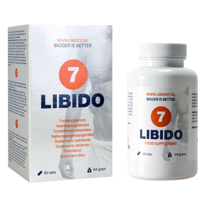 Penisforstørrelsestabletter Morningstar Pharma Libido7 60 stk Penisforstørrelsestabletter Morningstar Pharma Libido7 60 stk