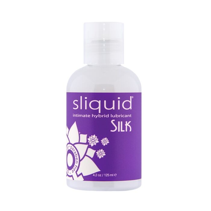 Glidermiddel Sliquid Naturals Silk Hybrid 125ml Glidermiddel Sliquid Naturals Silk Hybrid 125ml
