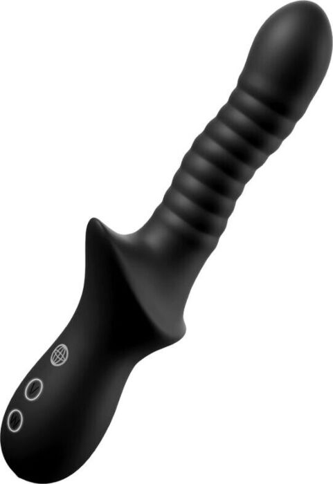 Analvibrator FETISH FANTASY ELITE Pleasure Wave oppladbar svart