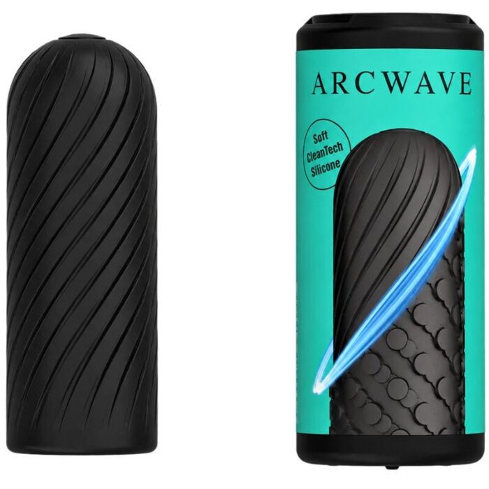 ARCWAVE GHOST vendbar silikonmasturbator svart