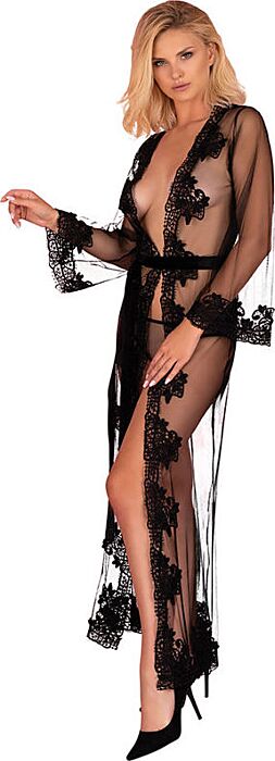 Conjunto bata y panty LivCo Corsetti Nokina