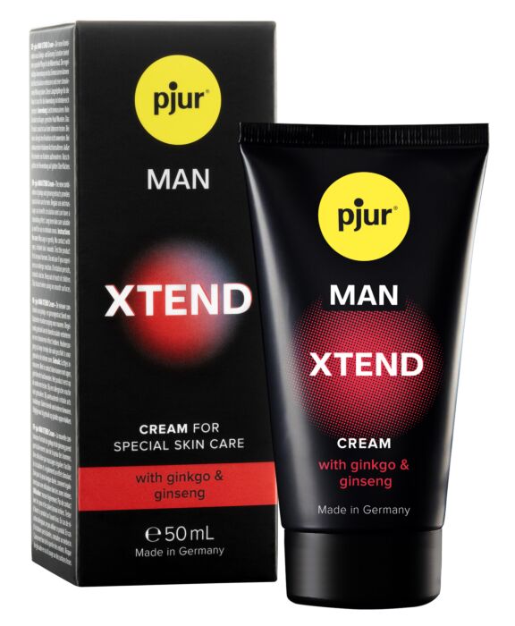 Crema Masaje Estimulante PJUR MAN XTEND con Ginseng y Ginkgo Crema Masaje Estimulante PJUR MAN XTEND con Ginseng y Ginkgo