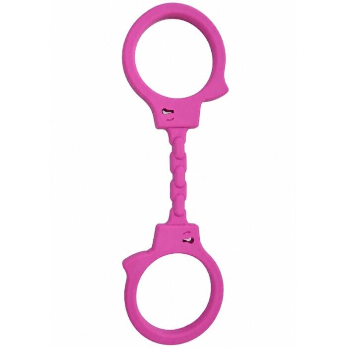 DIABLO PICANTE - SILICONE HANDCUFFS FUCHSIA DIABLO PICANTE - SILICONE HANDCUFFS FUCHSIA