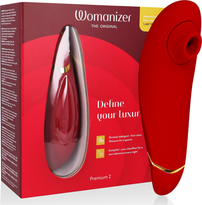 Estimulador Clitoriano Premium Bordeaux