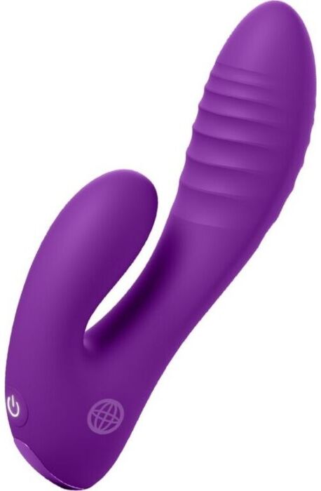 Vibrator FANTASY FOR HER Secret Lover dobbel stimulering lilla