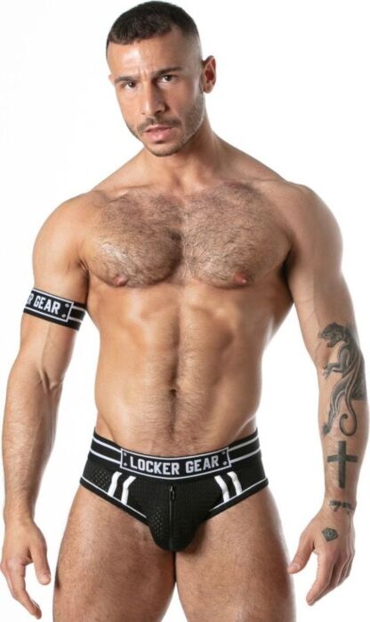 Jockbrief LOCKER GEAR SPORT MESH svart XL