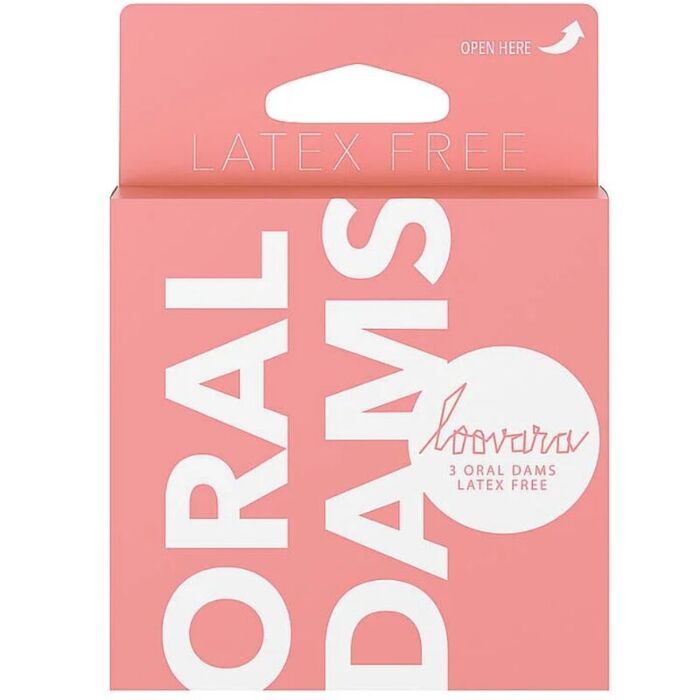LOOVARA - ORAL DAMS LATEX-FREE ORAL BARRIERS 3 PCS LOOVARA - ORAL DAMS LATEX-FREE ORAL BARRIERS 3 PCS