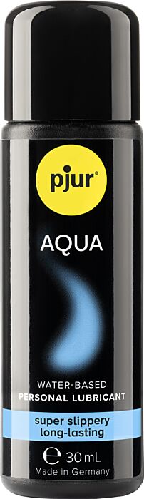 Lubricante Pjur Aqua 30 ml con PH Neutro y Sabor Neutro