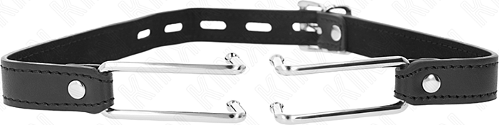 Mordaza BDSM KINK 11.5 cm con Correa Ajustable