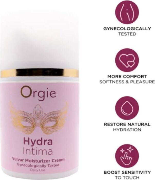 ORGIE Hydra Intima fuktighetskrem for vulva 50 ml