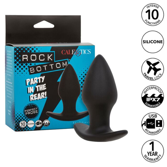 Analdong CALEXOTICS Rock Bottom med 10 vibrasjonsmodi