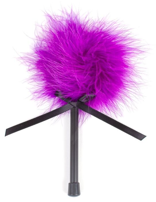 Bondage SECRETPLAY PINK PURPLE MARABOU DUSTER for sensuell lek Bondage SECRETPLAY PINK PURPLE MARABOU DUSTER for sensuell lek