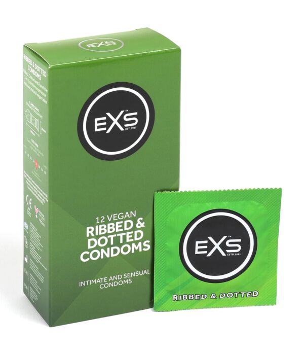 Preservativer Kondomer Ribbet & Dotted med stimuleringstekstur