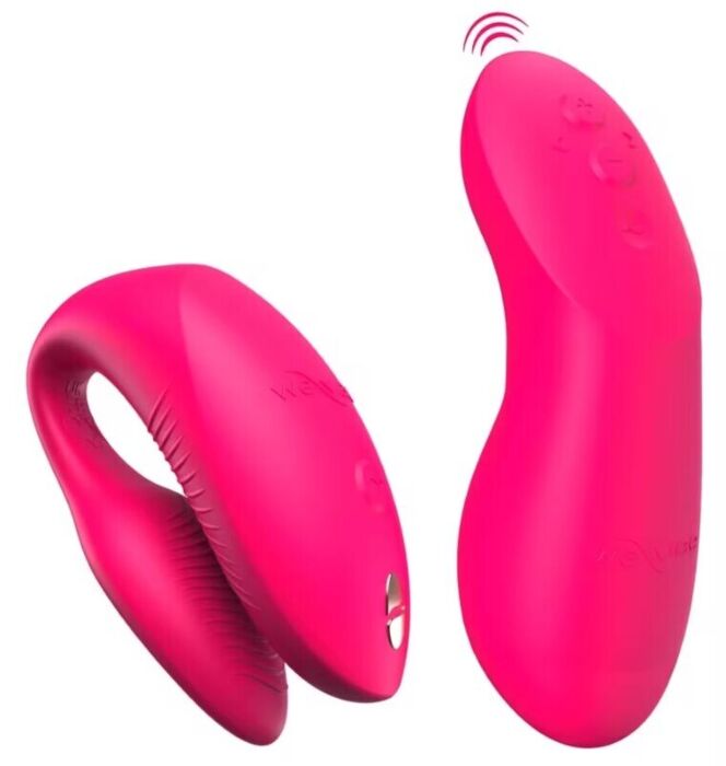 Parvibrator WE-VIBE CHORUS PRO elektrisk rosa