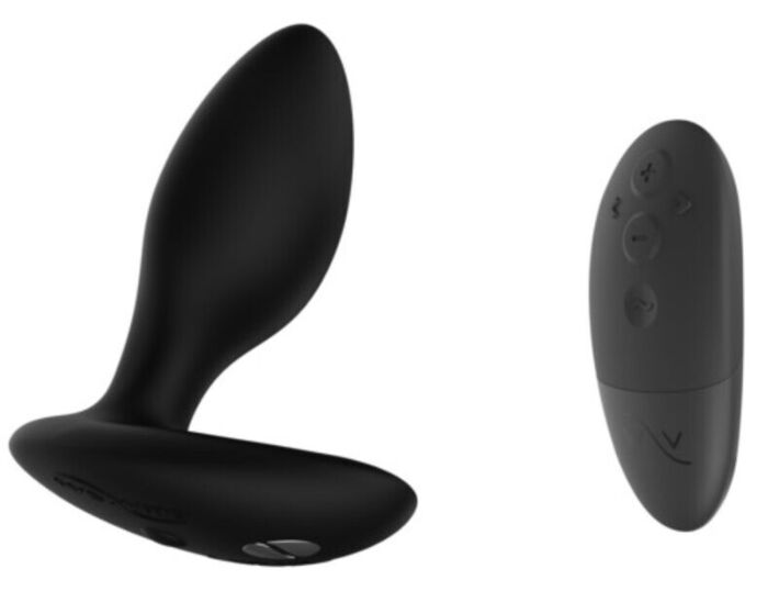 WE VIBE DITTO+ svart analpluggvibrator med fleksibel base