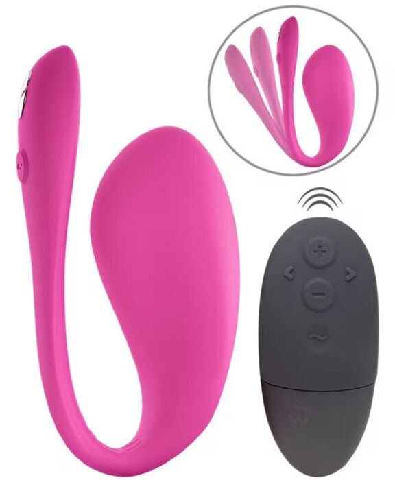 Eggvibrator WE-VIBE JIVE 2, elektrisk rosa