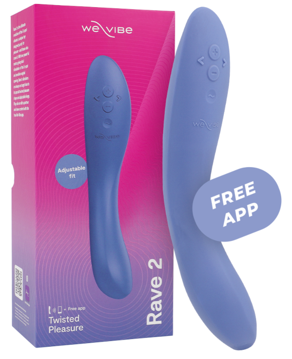 WE-VIBE RAVE 2 G-punktvibrator blå