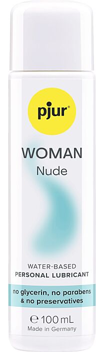 Glidemiddel Pjur Woman Nude 100 ml for sensitiv hud