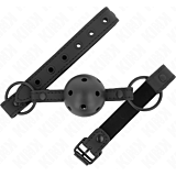 KINK ballgag i neopren 4,5 cm, justerbar