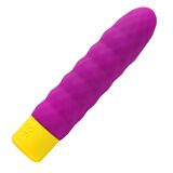 Batterivibrator ROMP BEAT MINI med ribbet overflate