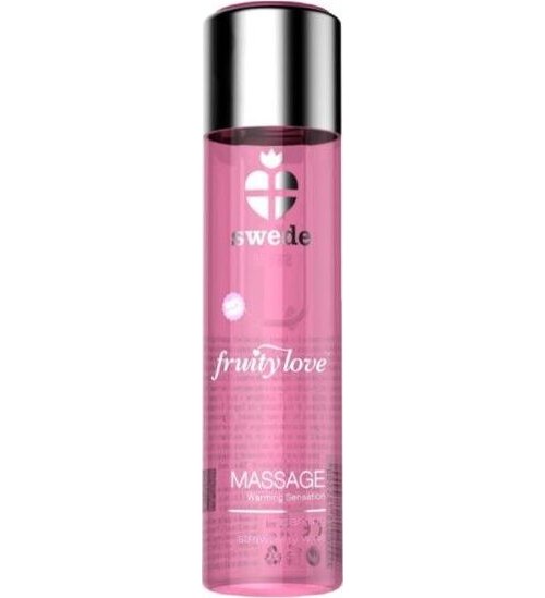 Varmende olje SWEDE Fruity Love med jordbær og champagne