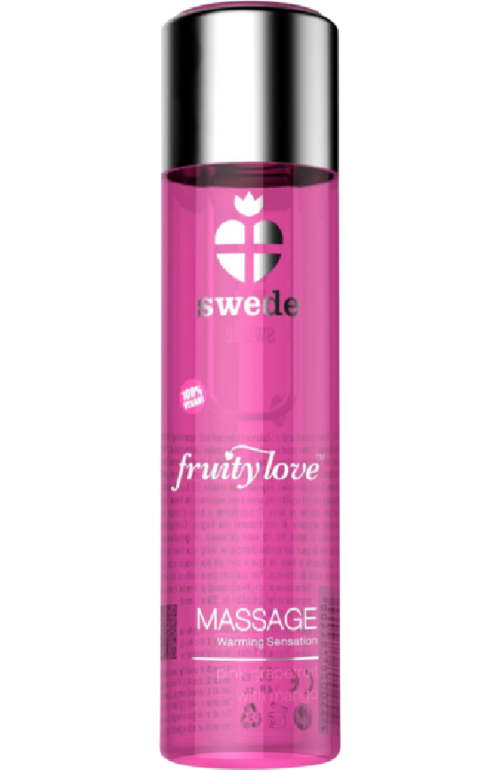 Varmende olje SWEDE Fruity Love Grapefrukt og Mango